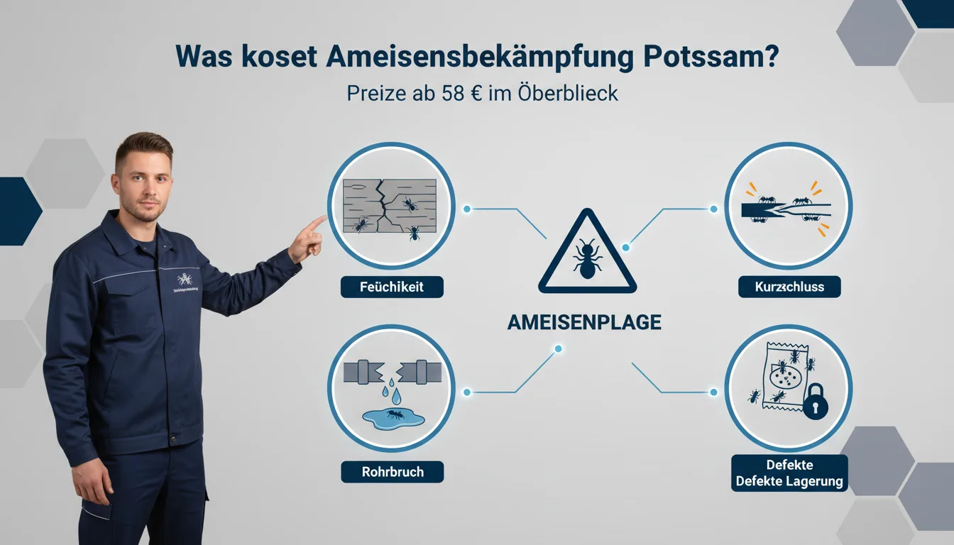 ameisenbekämpfung potsdam – Problem