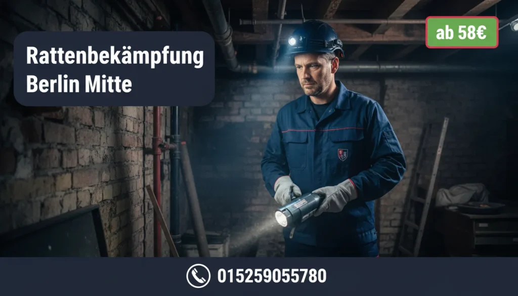 Rattenbekämpfung Berlin Mitte