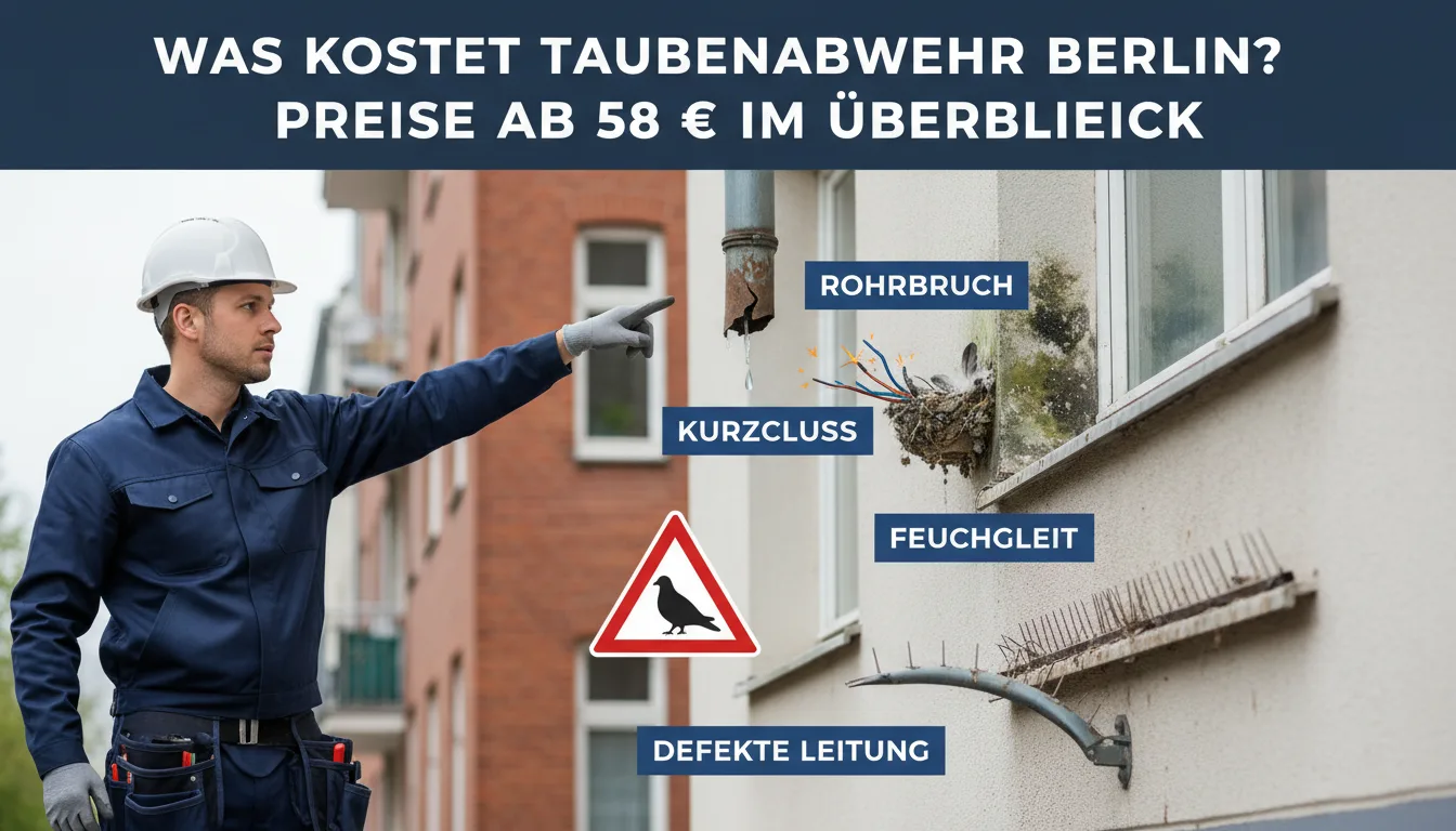 taubenabwehr berlin – Problem