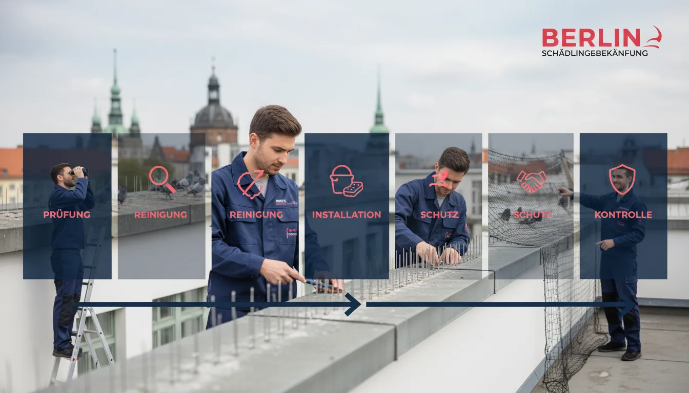 taubenabwehr berlin – Lösung