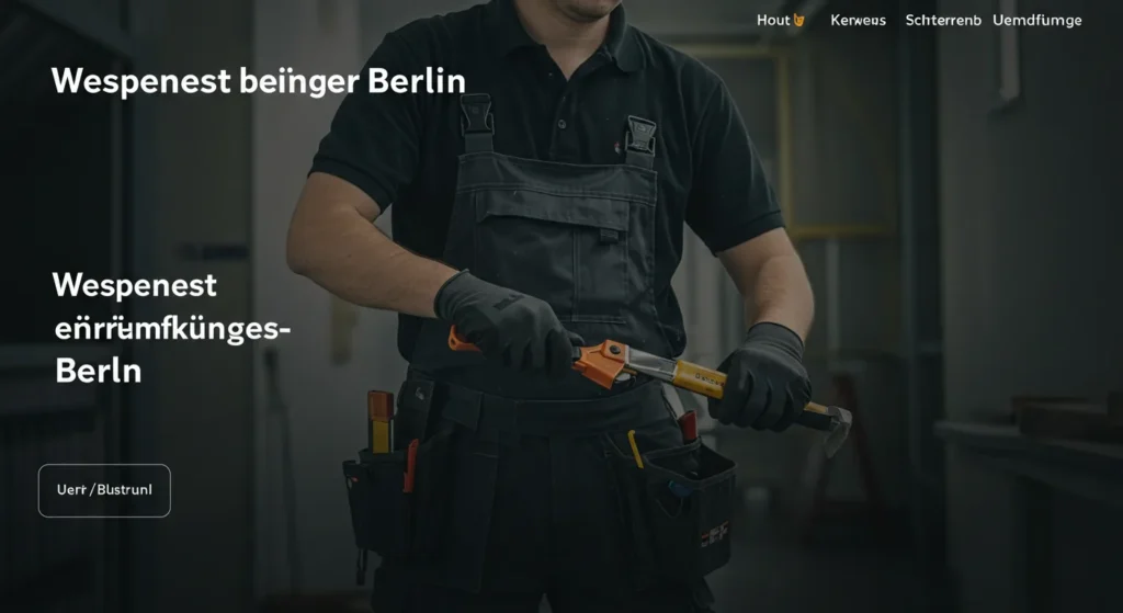 wespennest entfernen berlin