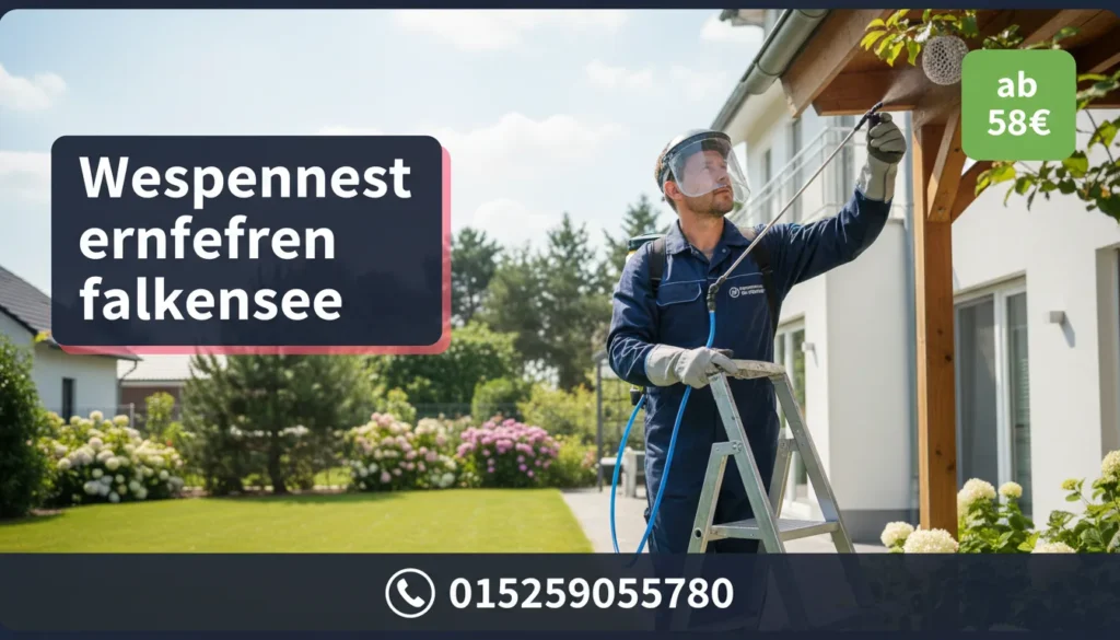 wespennest entfernen falkensee