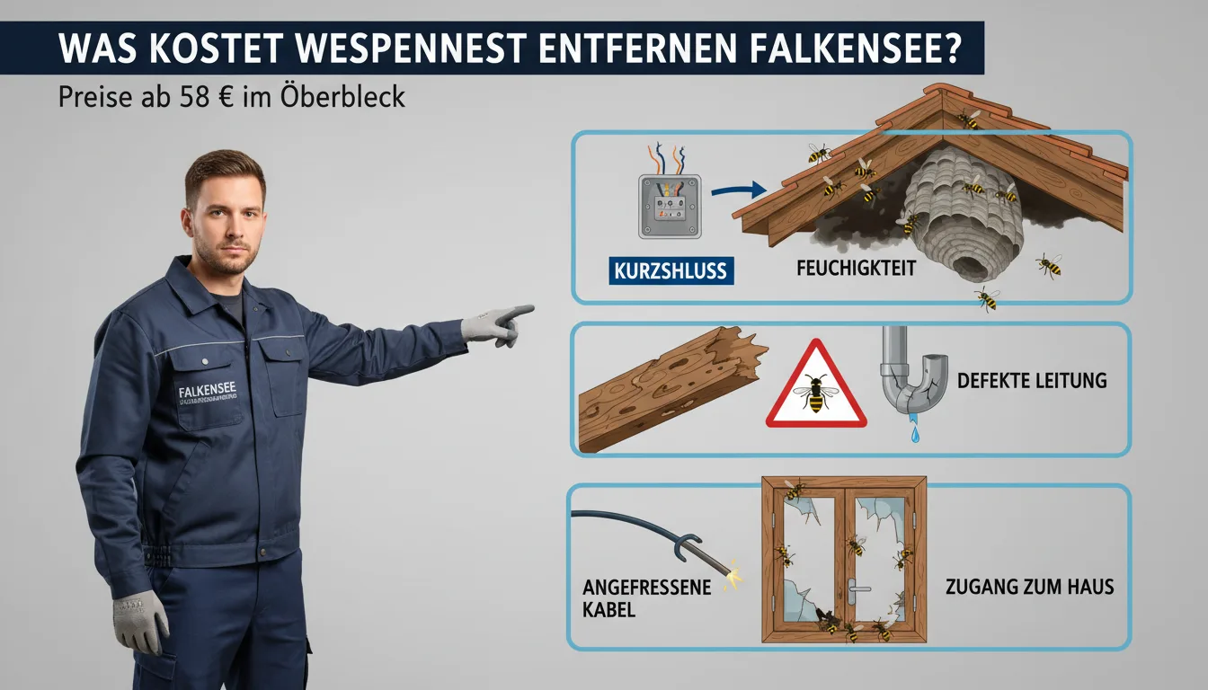 wespennest entfernen falkensee – Problem