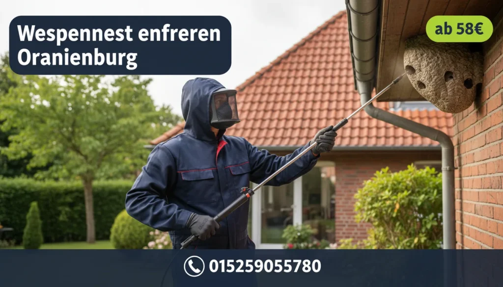 Wespennest entfernen Oranienburg