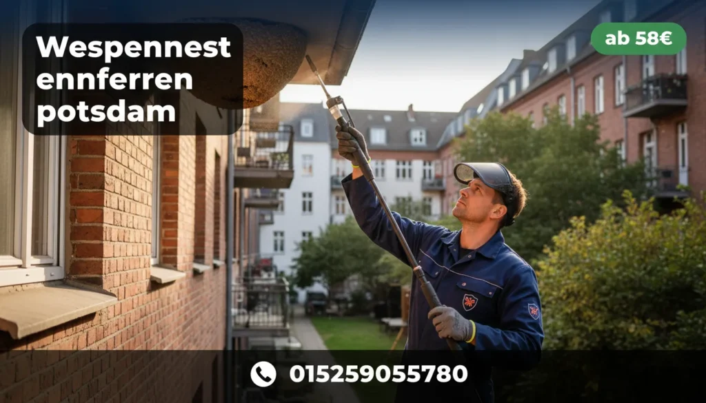 wespennest entfernen potsdam